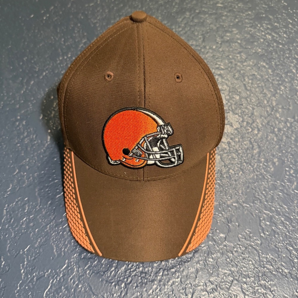 '47 Brand Cleveland Browns Hat OSFM Brown Orange NFL Team Apparel Cap‎